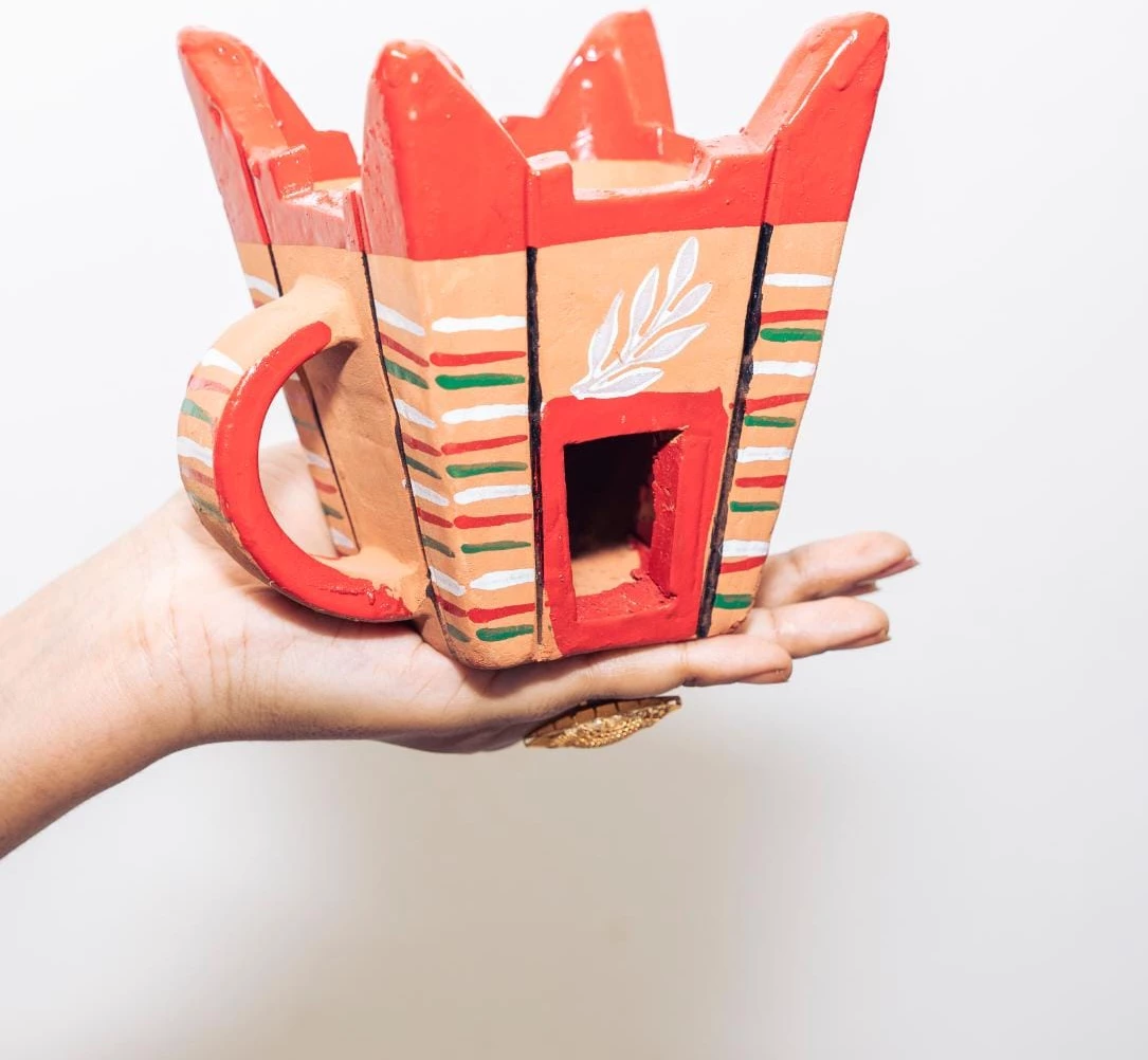 WhatsApp Image 2023-03-01 at 13.28.01 مبخرة فخارية عمانية (حجم كبير) - الصورة 1